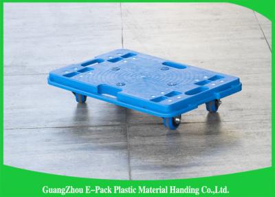 China 150KG 4 Wheel Cart Dolly  For Plastic Crate , Recyclable Heavy Duty Moving Dolly for sale