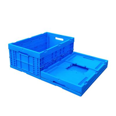 China Impact - Resistance Virgin PP Collapsible Tote Boxes Solid Bottom 600*400 mm for sale