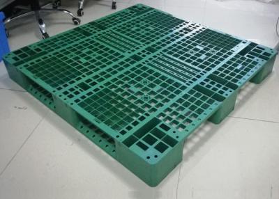China Custom HDPE 6T Heavy Duty Plastic Pallets 4 Way Forklift for sale