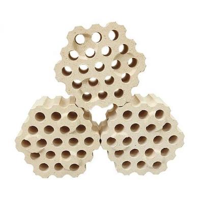 China 19 holes fireclay checker brick for Hot Blast Furnace Regenerater for sale
