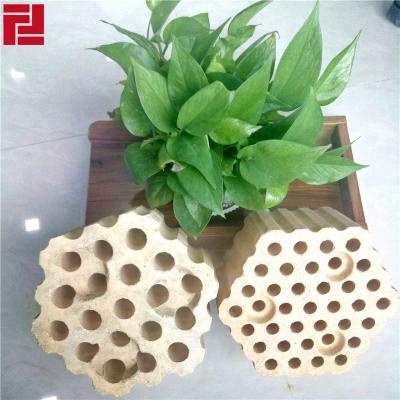China High Alumina Checker Bricks Refractory Lattice Brick China Wholesale Manufacture for sale