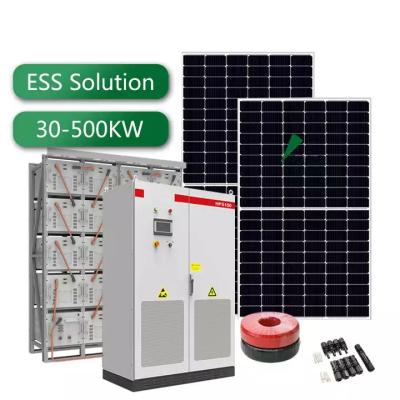 China Solar System 30kW 150kW 300kW Hybrid Solar Panel Kit System 30KW Complete solar system for sale