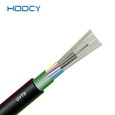 China Hochiry Custom Outdoor Fiber Optic Cable G652D GYTS Multi Loose Tube Stranding for sale