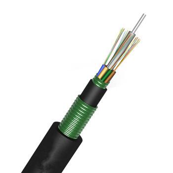China Armored Underground Outdoor Fiber Optic Cable Double PE Double Steel Tape Anti Rodent for sale