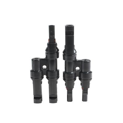 China 1500V IP65 Waterproof Electrical Wire Connectors , MC4 Branch Connector for sale