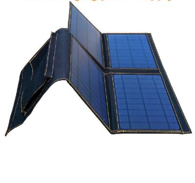 China Carga al aire libre solar del panel 5V del pequeño plegamiento portátil de la prenda impermeable de 28W que acampa 24W en venta