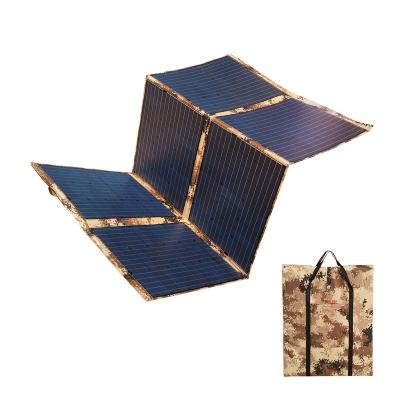 China Portable Sunpower Flexible Solar Panels 350W Folding For Car Power Charger for sale