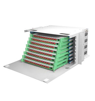 China 144 12 96 24 puertos del panel de distribución de la fibra del SC ODF de la base IP55 48 en venta