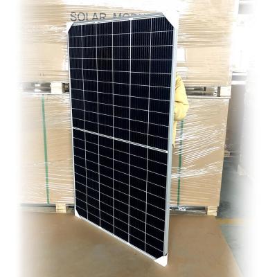 중국 단결정 하프 컷 태양 전지 패널 580w 태양 광 모노 태양 전지 모듈 판매용