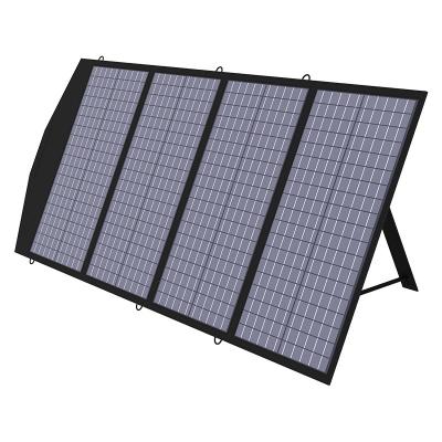 China 18VDC Solar Energy System Portable Foldable Solar Panel 4 Folds WIth 200W Solar Power Battery for sale