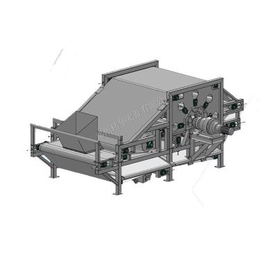 China Stainless Steel Fiber Dehydrator Machine Production Plant Cassava Starch Making Machine for sale