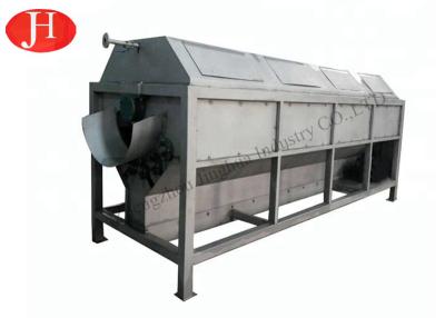 China Stainless Steel Cassava Flour Peeling Machine Automated Operation Low Noise for sale