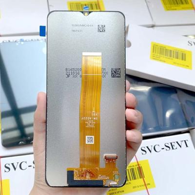 중국 출력된 노 프레임 LCD 삼성 갤럭시 A02 화면 대체 주문 제작된 로고 판매용