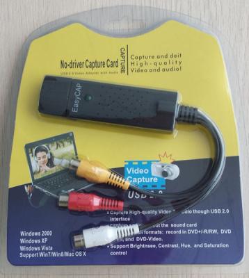 China Easycap USB 2.0 Video and Audio Capture Card  for sale