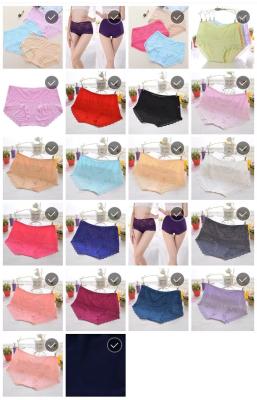 China Elastic Seamless Women Underwear Cotton Poly Rayon Spandex Triangular Panty for sale