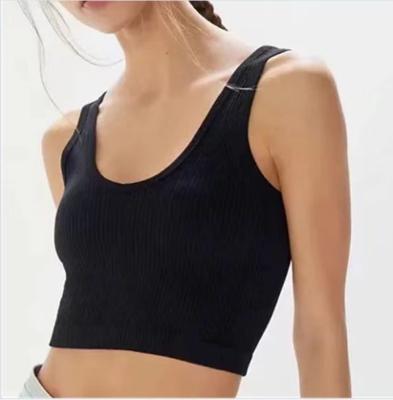 China Custom Yoga Bra Tops Seamless Underwear Fitness Running Gym Clothes HH14 15 for sale