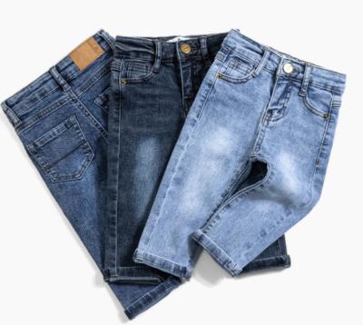 China Full Length Children Jeans Kid Boys Fashion Soft Fabric Denim Pants for sale