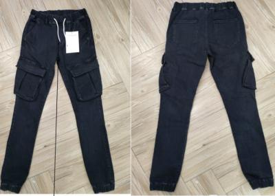 China Boys Fashion Trend Jeans Custom Logo Soft Fabric Denim Pants Jrt18 for sale