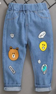 China Daily Boys Fashion Jeans Custom Logo Kid Soft Fabric Denim Pants Jrt25 for sale