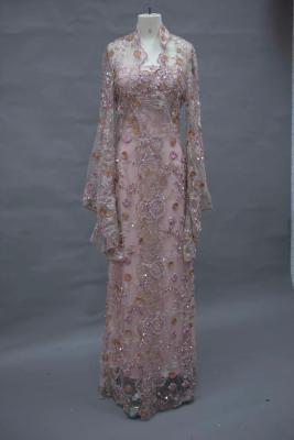 China Elegant Lady Evening Dress Customization Women Formal Dresses Zipper Closure for sale