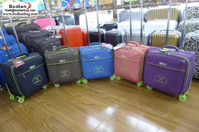 China cheap soft sided 16'' laptop trolley luggage ,suitcases from Baigou China for sale