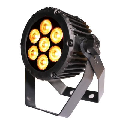 China RGB 3 In 1 DJ Equipment 7*3W LED Par Can Stage Lights For Disco Bar Club Dance for sale