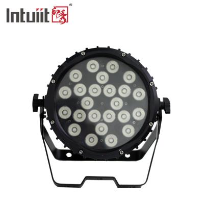 China IP65 Waterproof Led Flat Par Light 24*3W Rgbw Stage LED DMX Par Light for sale