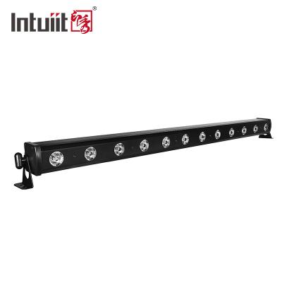 China 12x2W Indoor DJ Linear LED Light Bar DMX Control Wall Washer Lamp For Concert zu verkaufen