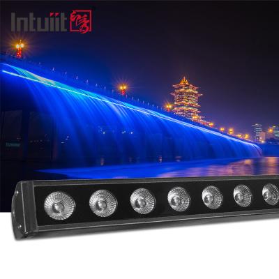 China Factory Customization Waterproof 16x5w Rgbw 4in1 Led Wall Washer Outdoor Bar Lights For Footlight Of Stage Performance à venda