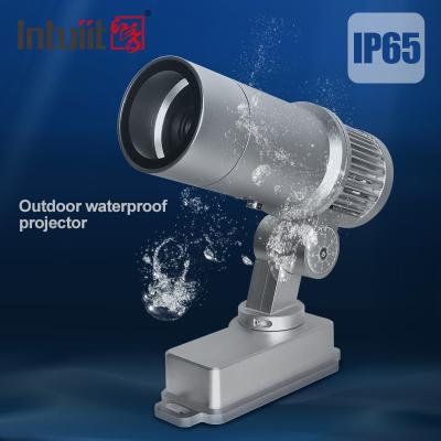 China 60W Outdoor IP65 Waterproof Rotating Advertising Custom Interactive Laser Logo Light Floor Projector for sale