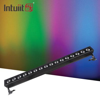 中国 16*5w Led Pixel Bar 4 in 1 COB led wall washer light RGBW LED Individual Control wash bar 販売のため