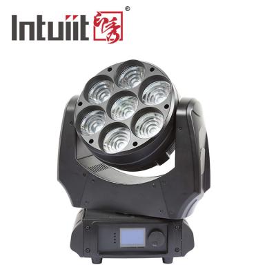 China 7 × 30W RGBW 4 In 1 Pixel Control LED Beam Moving Head Light for sale