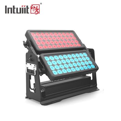 China Ip65 Led Stage Light Waterproof 400w Rgbw 4 In 1 Led Flood Light Wall Washer For Theme Park for sale