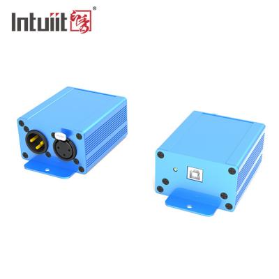 China Aluminum DMX512 Signal Transformer Box Linked With Computer for sale
