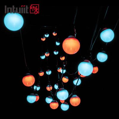 Cina 60 LED colorano le luci cambianti della corda impermeabilizzano l'albero di scintillio raccordabile in vendita