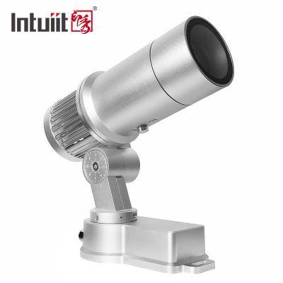 China Custom HD 60w Ip65 Outdoor Door Projection Lamp Led Advertising Light Logo Gobo Rotating Projector for sale