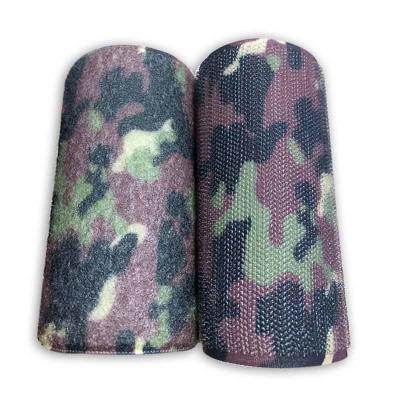 China Camouflage Nylon Hook And Loop Sew On Tape With Edges for sale