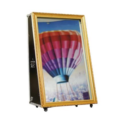 China Best Quality 65 inch or 55 inch Mirror Booth Magic Mirror Selfie Photo Booth with Ir Touch Frame for sale