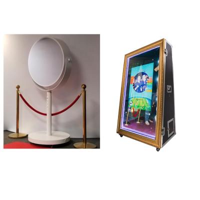 China Hot Sale Cheap Magic Photobooth Selfie Mirror Photo Booth Machine for Europe for sale
