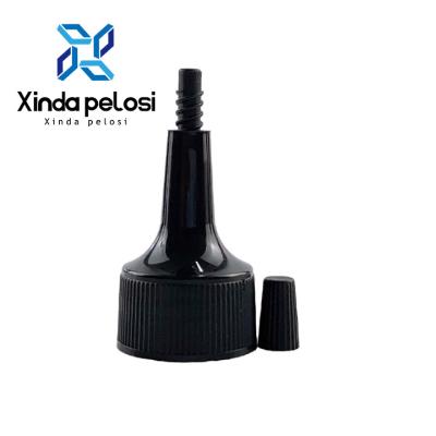 Chine high quality custom Long Nozzle Spout Cap Plastic Twist Cap Top Twisted Cap for sale à vendre