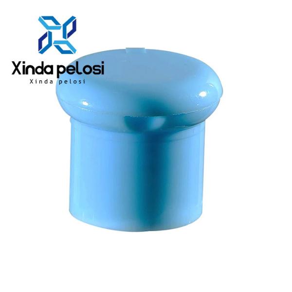 Quality 20mm Flip Top Dispensing Caps Cosmetic Plastic End Mushroom Cap Lotion Bottle for sale