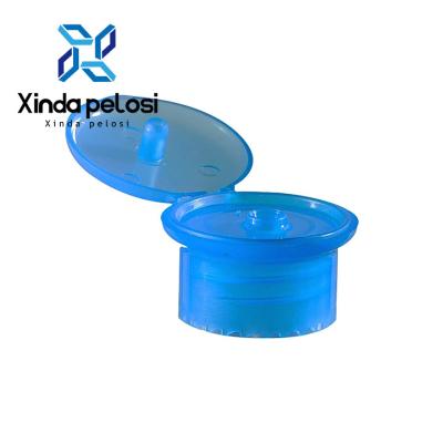Chine 20mm Flip Top Dispensing Caps Cosmétique Plastic Fin Cap Champignon Lotion Bouteille soins du corps à vendre