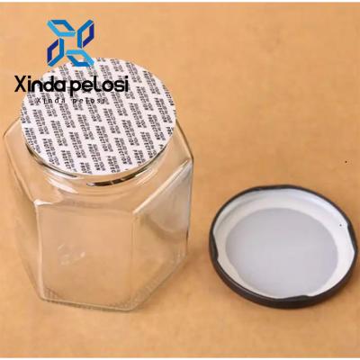Cina 300pcs 35mm Seal Cap Liners Foam Pressure Seal Liner Sealable Self Adhesive per barattoli di vetro in plastica in vendita