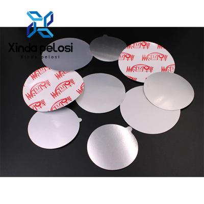 China 89mm 38mm 53mm Foil Heat Induction Liner With Lid For PP PET PVC Glass Bottles for sale