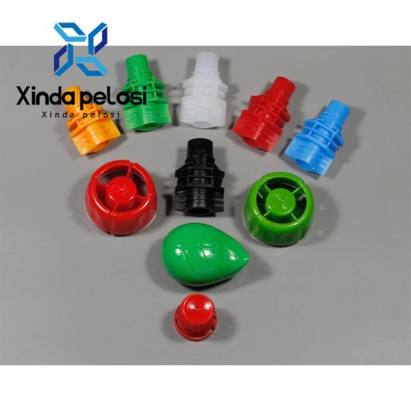 Quality Bulk Colorful 100% Food Grade Plastic Spout Pouch Cap Seal Anti-Theft Ring for sale