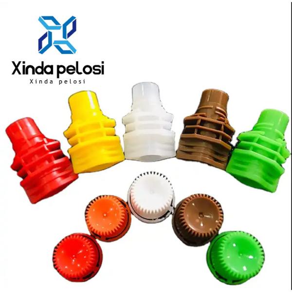 Quality Bulk Colorful 100% Food Grade Plastic Spout Pouch Cap Seal Anti-Theft Ring for sale