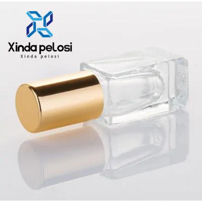 China Customized  Glass Perfume Gold Top Roller Bottle Cap Fragrance Perfume Glass Bottle Spray en venta