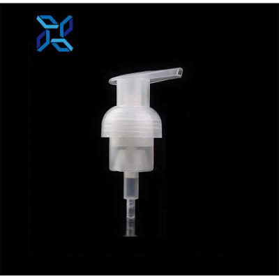 China Serum White Foaming Dispenser Foam Soap Pump Liquid Outspring PP PET for sale