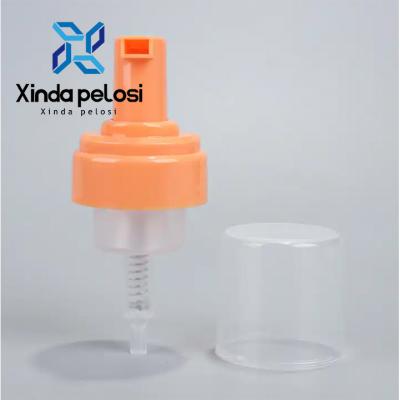 China Built-In Spring Plastic Pump Foam Sprayer With Cap PP Custom Printing for sale