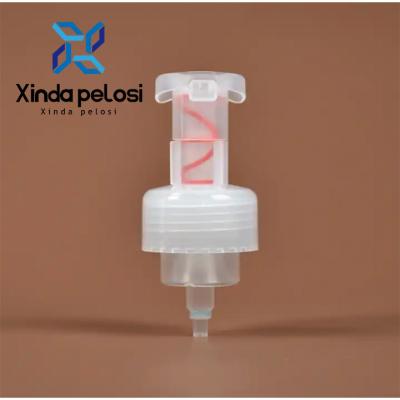 China Cosmetic Foam Soap Pump All Plastic PP Lotion Pump Without Metal Spring for sale